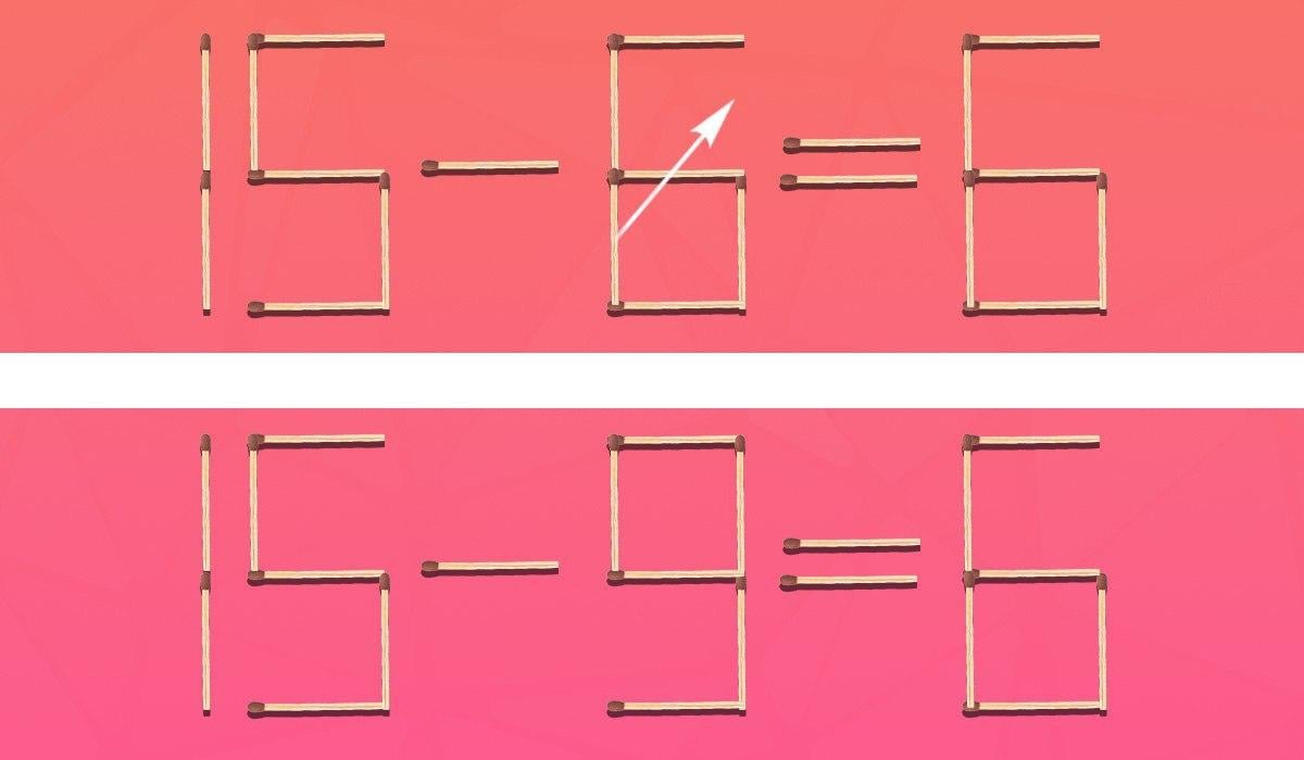 Aby bola rovnosť správna, stačí presunúť len jednu zhodu: náročná hádanka