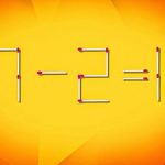 Kam presunúť 1 zápas, aby bola rovnosť správna: fascinujúca logická